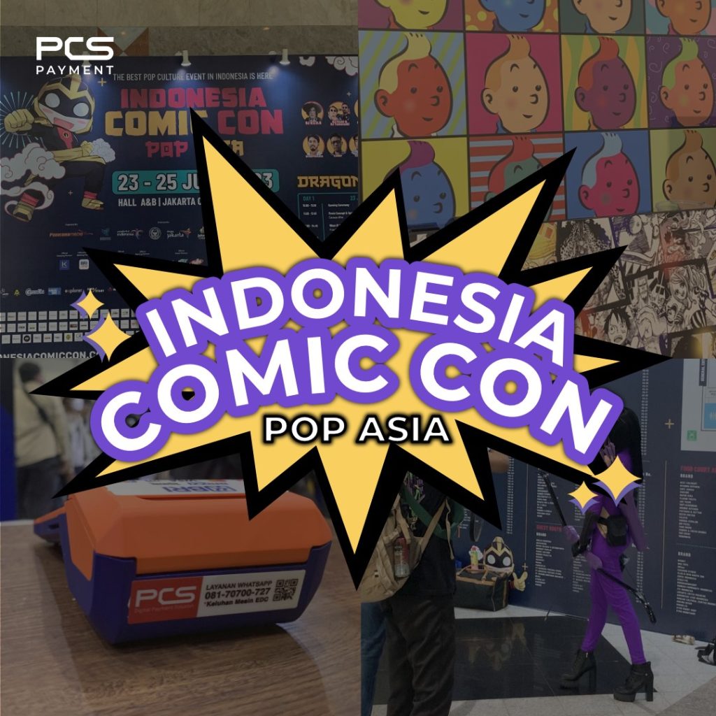 Pecinta Pop Culture, Intip Keseruan EDC PCS Payment di Indonesia Comic Con 2023!